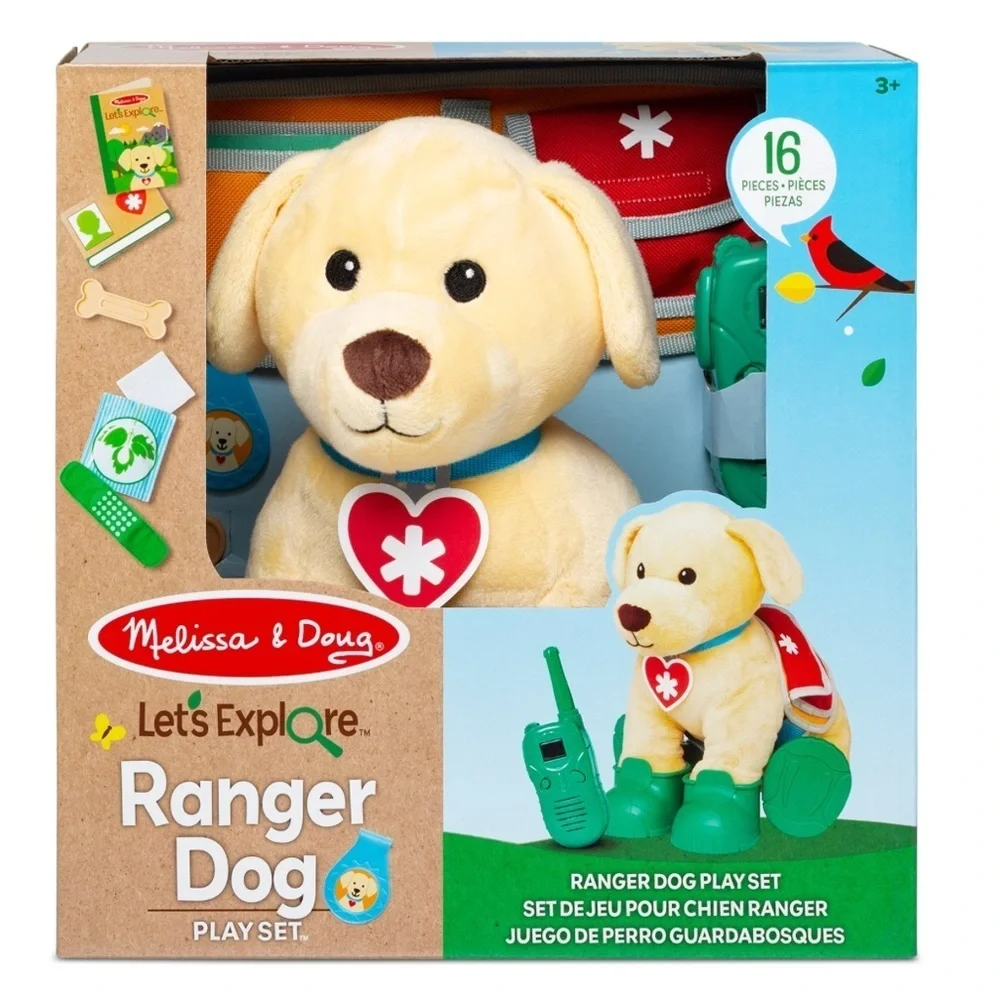 Melissa & Doug Ranger Dog Play Set - 3+ yrs
